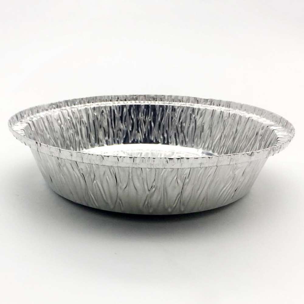 Plateau rond jetable en feuille d'aluminium, 20, pièces/ensemble, 9 pouces, pour barbecue, bols en aluminium, casseroles à tarte, outils pour gâteaux et tartes faits maison, fournitures de cuisine