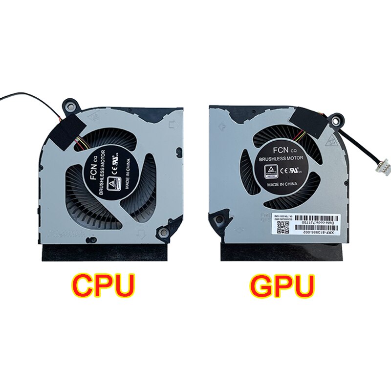 CPU GPU Cooler Cooling Fans for Acer Predator Helios 300 PH317-53 PH315-52 AN515-55 AN515-56 AN515-57 AN515-45 AN517-52 N20C1: CPU GPU