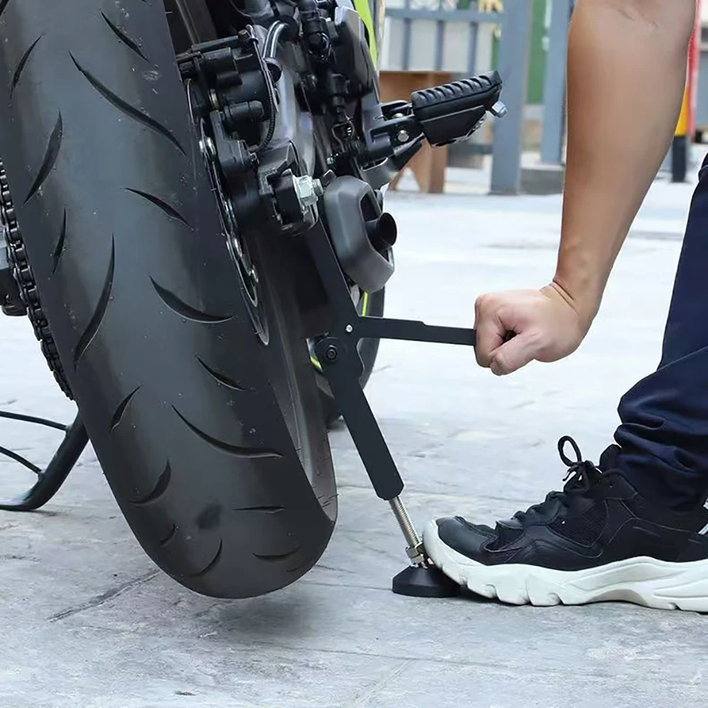 Motor Arbeidsbesparende wielstandaard Standaard Universele wiellifter Zijsteunstandaard Achterbrugliftframe voor de meeste motorfietsen