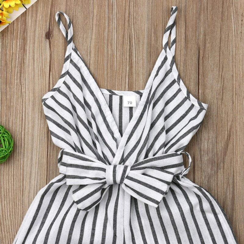 Boho Style Infant Toddler Kids Baby Girls Striped – Grandado