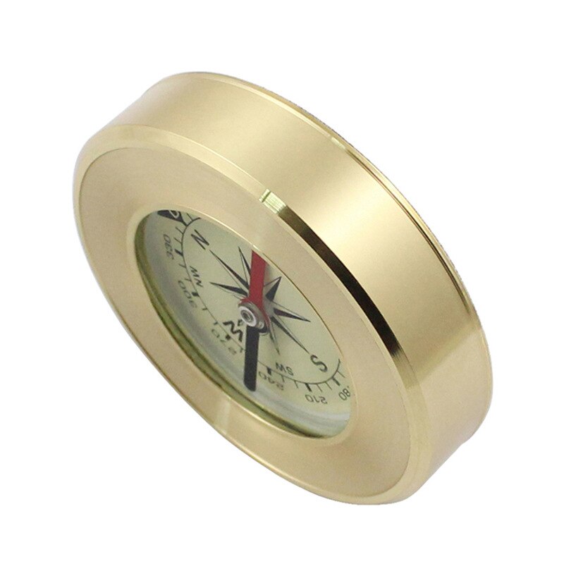High-grade Brass Advertising Outdoor Tools Compass Metal Crafts Tourism Souvenirs Outdoor Compass Camping Hiking Gear