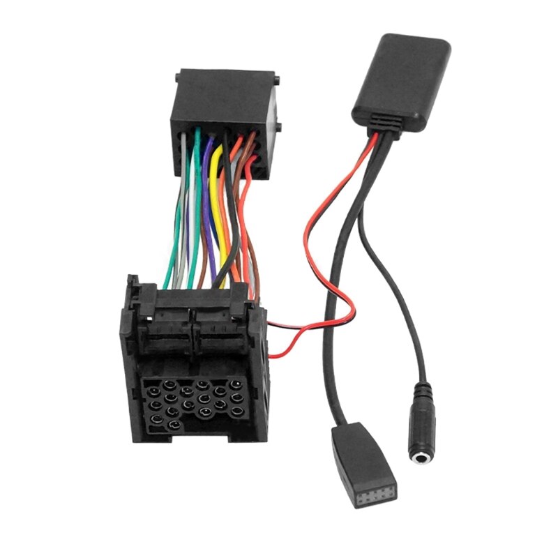 10Pin 3.5mm AUX Microphone Adapter Cable Bluetooth-compatible Connector Compatible with BMW E46 Series Car Accessories