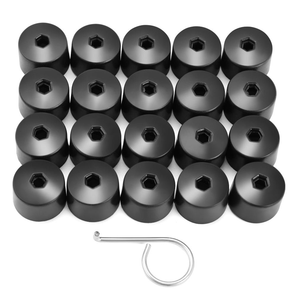 Couvercle de roue de voiture 17mm, cache-moyeu pour Fiat Viaggio Abarth Punto 124 125 500