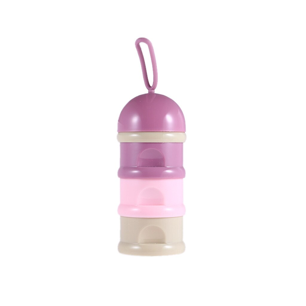 Baby Infant Portable Detachable Milk Powder Box Safety Baby Milk Powder Food Bottle Container Snack Practical Box