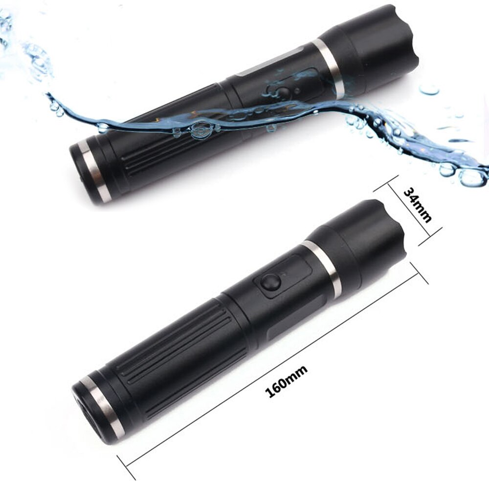 125KHZ RFID Flash light Waterpfoof USB2.0 Rfid Guard Tour Patrol System Free 10 Guard Tour Checkpoints 2 Staff Tag