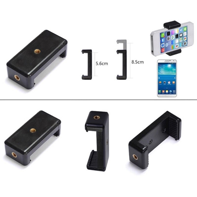 Selfie Stick /Camera /Tripod /Mobile Phone Stand Clip Adapter Holder Clamp X6HB