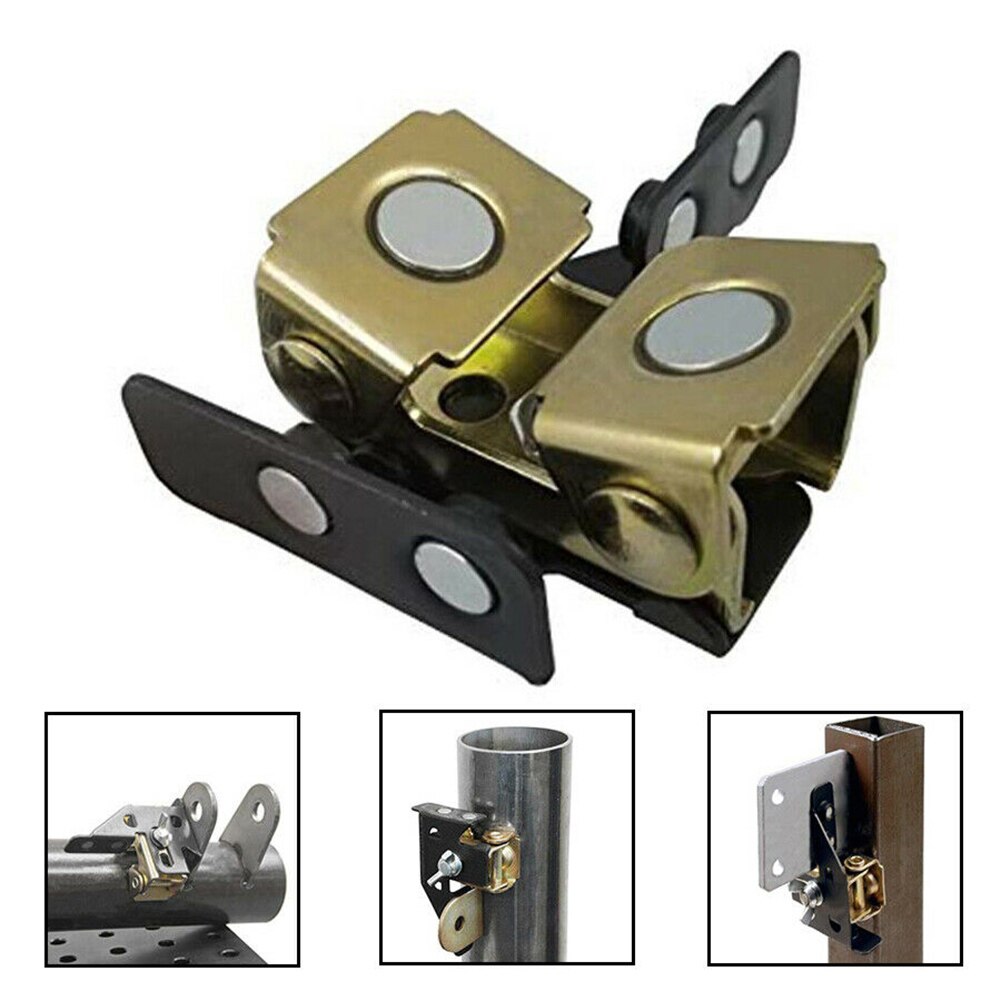 Magnetic Welding Clamps Magnetic Welding Holder Welding Fixture Adjustable Magnetic V-Pads Strong Hand Tool V-type Clamps Oc18