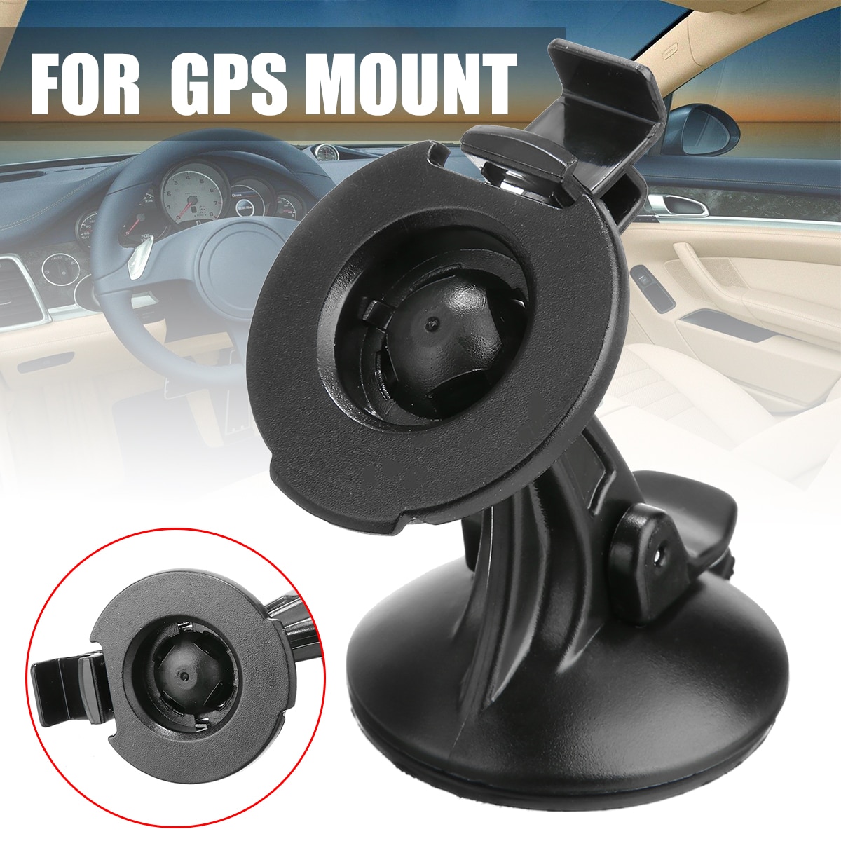 Auto GPS Mount Holder Verstelbare Voorruit Beugel Stand GPS Apparaat Cradle Stand Voor Garmin Nuvi 2557 2497 2457 2699