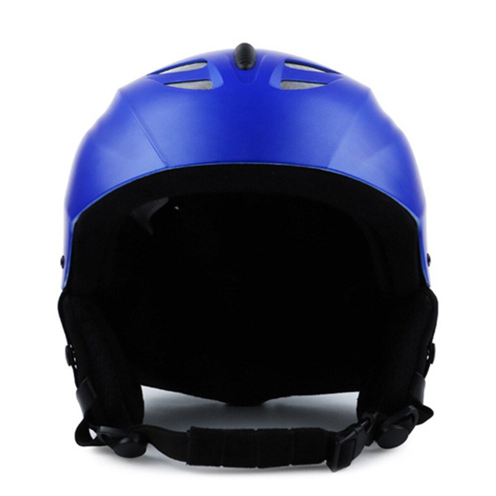 Enfants Ski casque sécurité demi couvert Anti choc intégralement moulé réglable Snowboard respirant extérieur boucles Sports: Sapphire