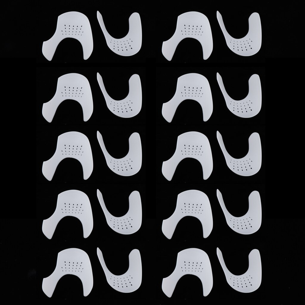 10 pairs Shoes Shield Head Protection Wearable Sport Shoe Toe Box Cover