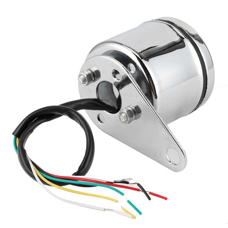 digital fuel gauge fuel tester Motorcycle LED Fuel Gauge Meter Tachometer Electronic Digital Display DC 12V Speedometer car