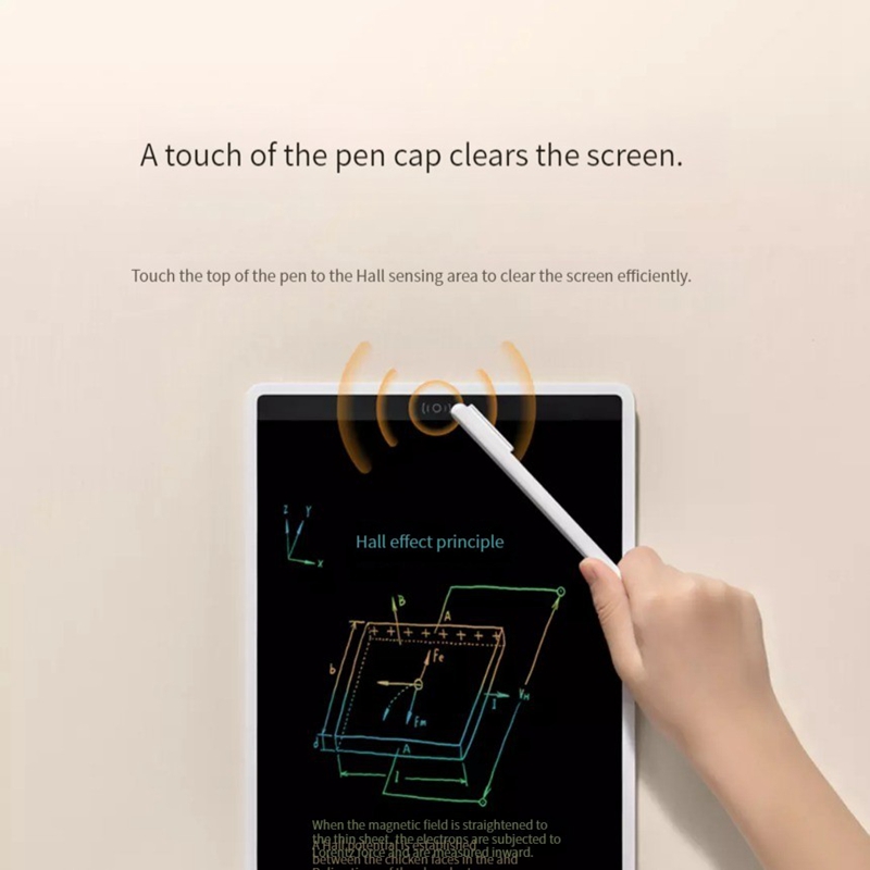 Xiaomi mijia lcd escrita tablet colorido com caneta desenho digital almofada de escrita eletrônica mensagem placa gráfica colorida 10 polegada