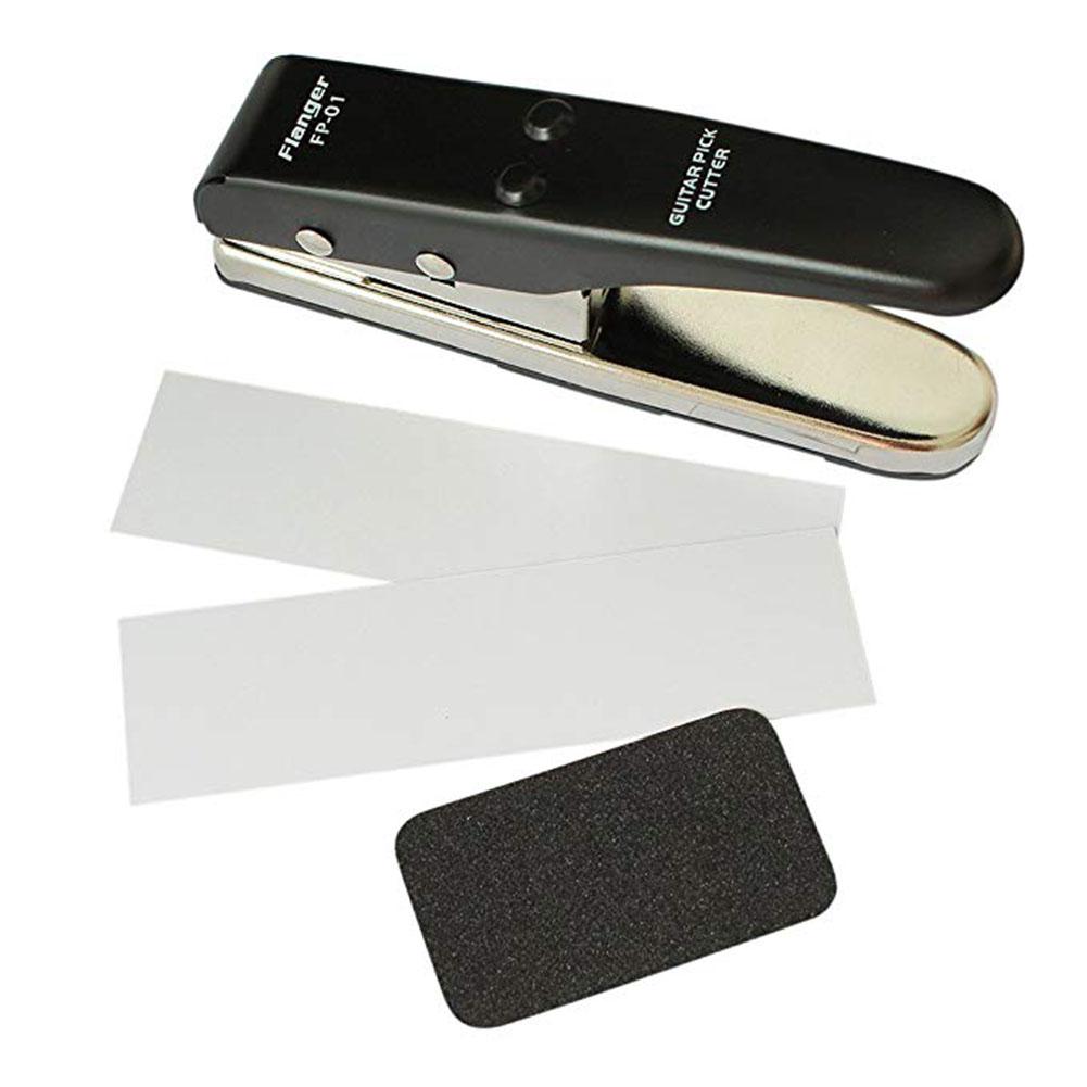 Flanger FP-01 Guitar Picks Cutter Guitar Picks Maker Plectrum Punch DIY Own Pick Cutter+ 2 Test Paper + 1 Sandpaper