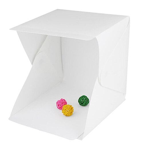 LED Light Room Photo Studio Photography Lighting Tent Backdrop Mini Box: Default Title