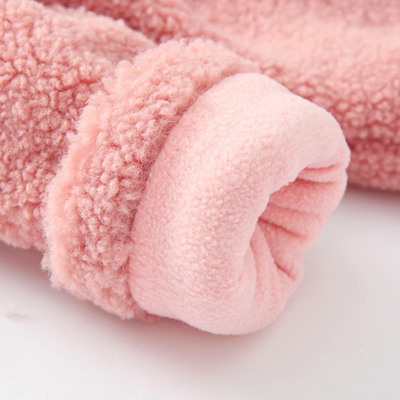 Herfst/Winter Jongens Meisjes Kasjmier Jas Comfortabele Leuke Baby Pasgeborenen Hooded Winter Jassen Kleding Kinderen Kleding