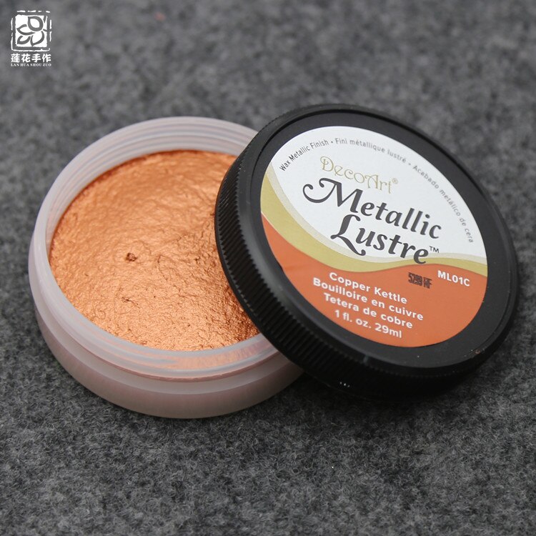 American metallic pigment rose gold pigment for various surfaces watercolor paint: 01