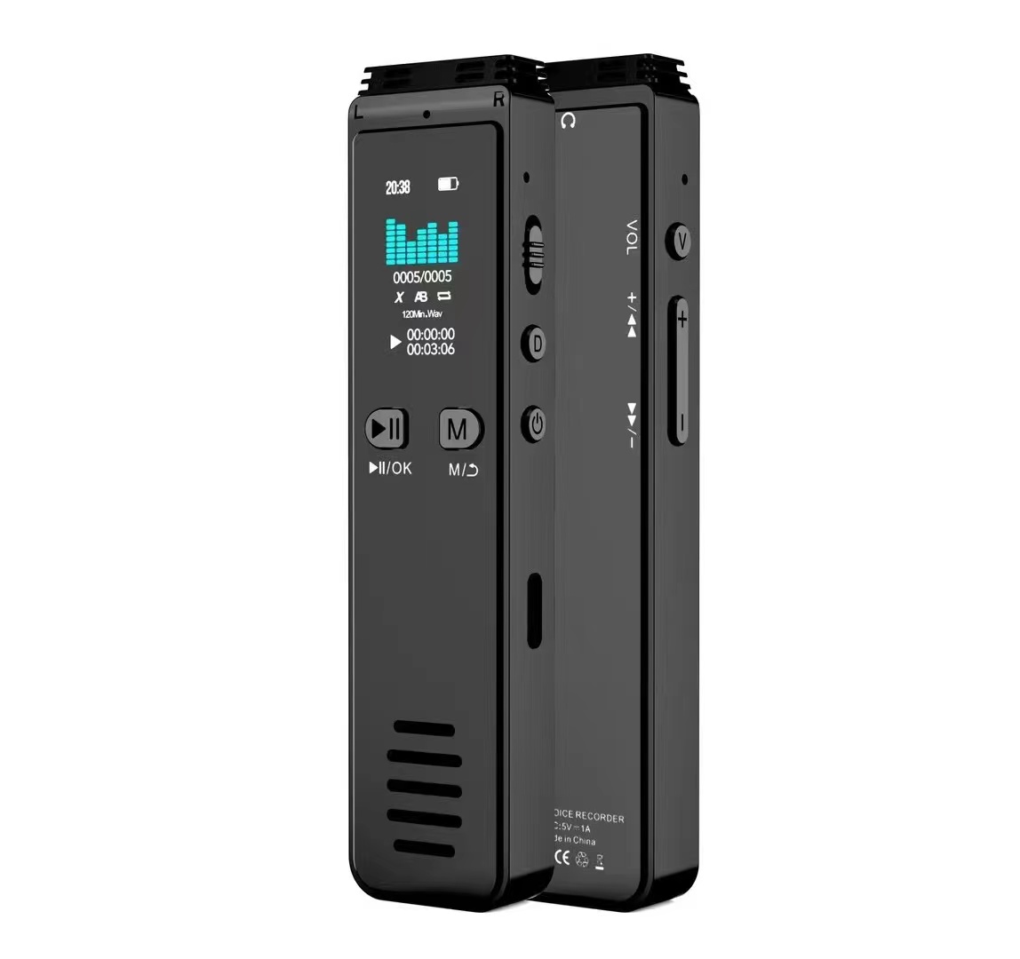 Bluetooth 5,0 sprach aktivierter digitaler Audio- Recorder 32GB USB-Stift Telefonanruf Aufzeichnung einer Geschmack schnell rec 3072 kbit/s MP3-Wiedergabe: Ursprünglich Titel