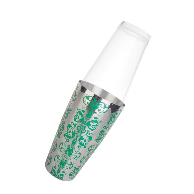 China top ten selling products glass stainless steel cocktail shakers