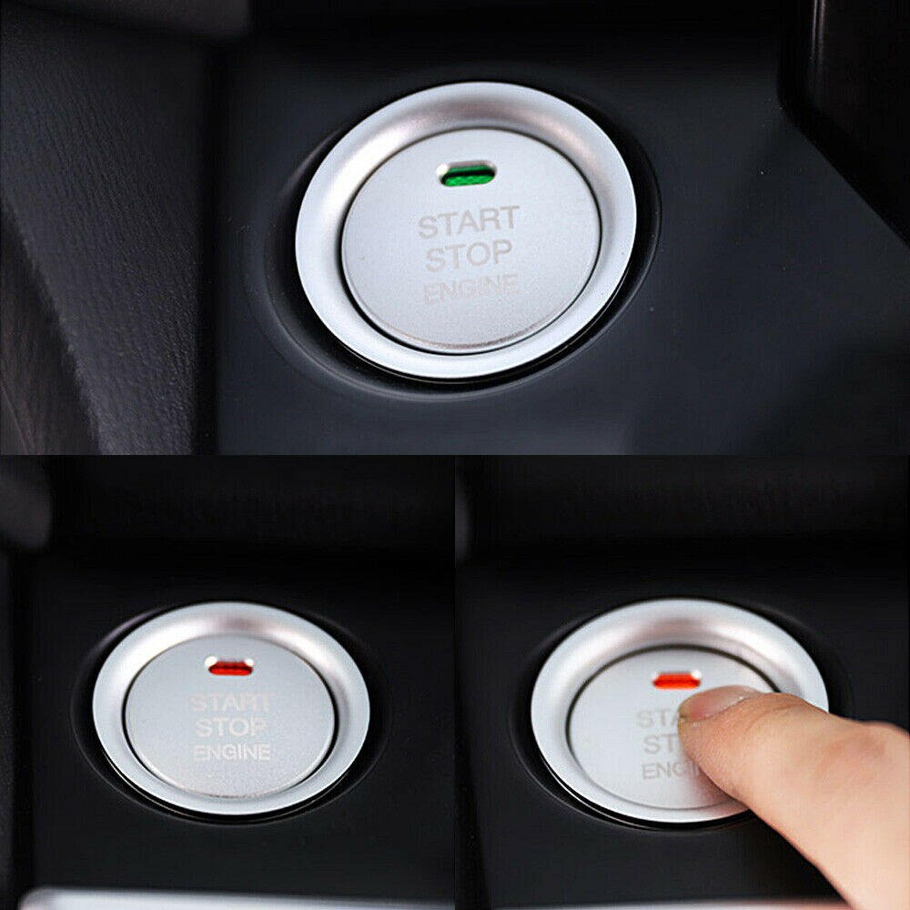 Engine Start Push Button Console Switch Cover Trim for Mazda CX5 CX3 CX4 One-button Starter Ring for Mazda CX5 CX3 CX4