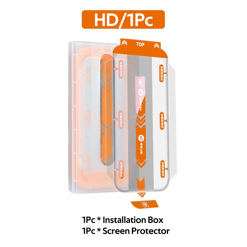 TBTIC Screen Protector for IPhone 15 14 13 12 11 ProMax X Xs XR Tempered Glass Privacy HD With Auto Alignment Install Box: Transparent / Bundle8