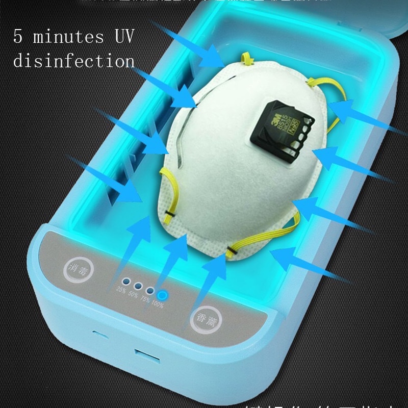 Le plus désinfecteur Ultraviolet portatif de Double boîte de désinfection UV pour l'hygiène de sécurité de stérilisateur de téléphone bonne Performance de cachetage