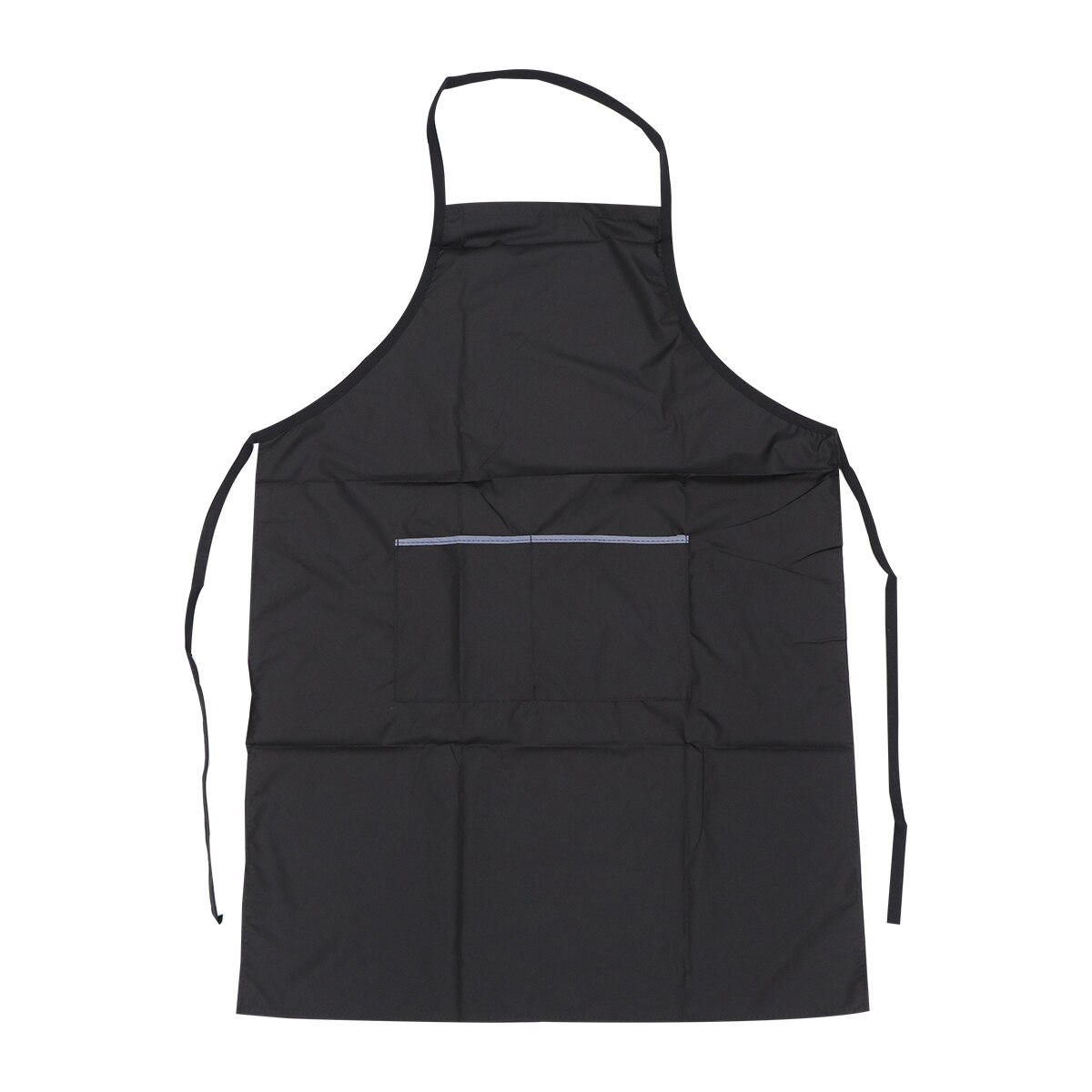 Schoonheidssalon Kappers Schort Waterdicht Werken Kleding Multi-Gebruik Voor Lagre Zakken Beschermende Huishouden Keuken Overgooier: Black 80x54CM