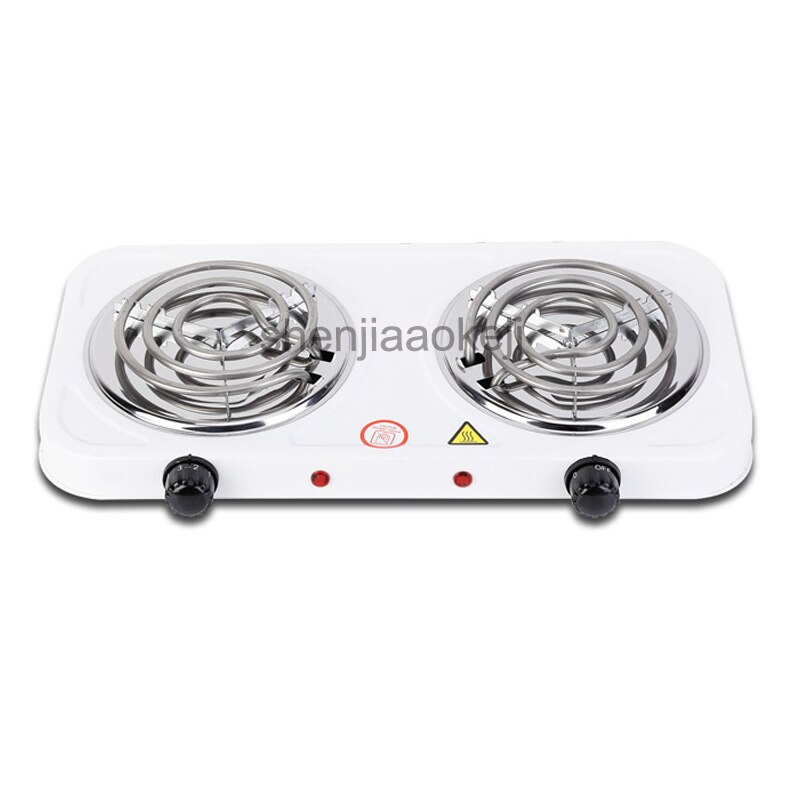 Huishoudelijke Verwarming Kachel Ijzer Brander Koffie Heater Dubbele Kop Non-Radiative Elektrische Oven Keuken Hotplates Fornuis 1Pc