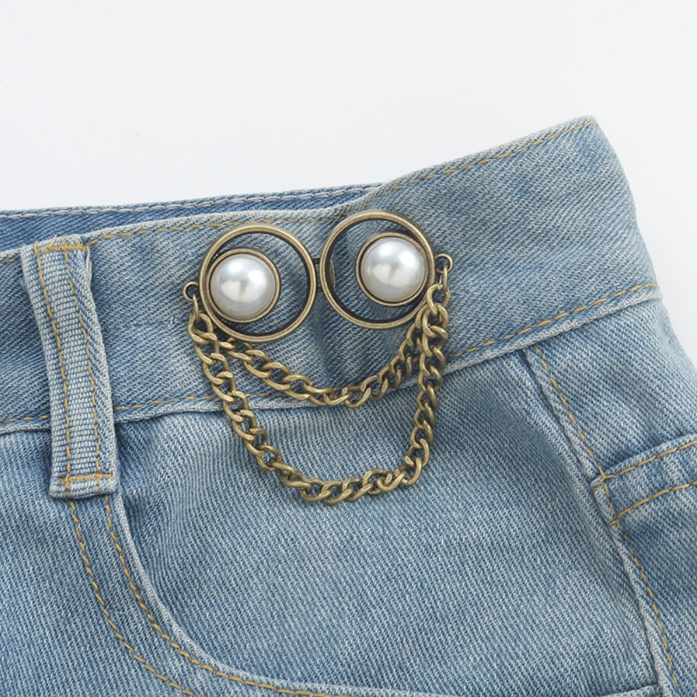 7/8-broek met pailletten in grijs | Your Look... for less