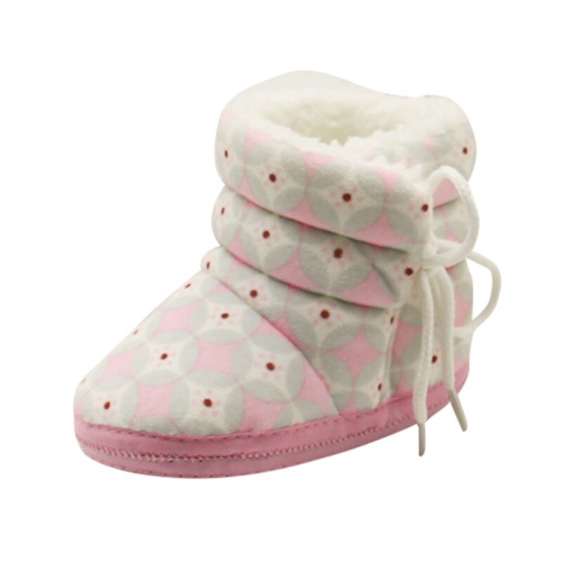 Warm Baby Laarzen Zachte Zolen Crib Schoenen Mode Peuters Snowboots Sneakers