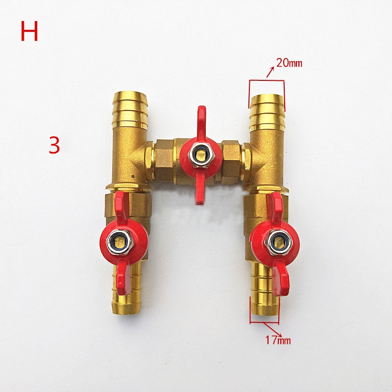 3 way fuel valve For fuel tank heating 3 way fuel selector valve 6-port ball valve For fuel tank heating