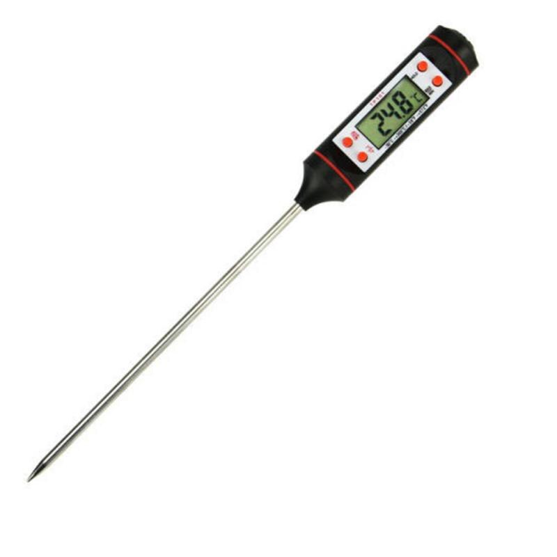 Digitale Keuken Thermometer Probe Vlees Thermometer Koken Eten Vlees Cake Candy Bak Grill Bbq Probe Temperatuur Meter