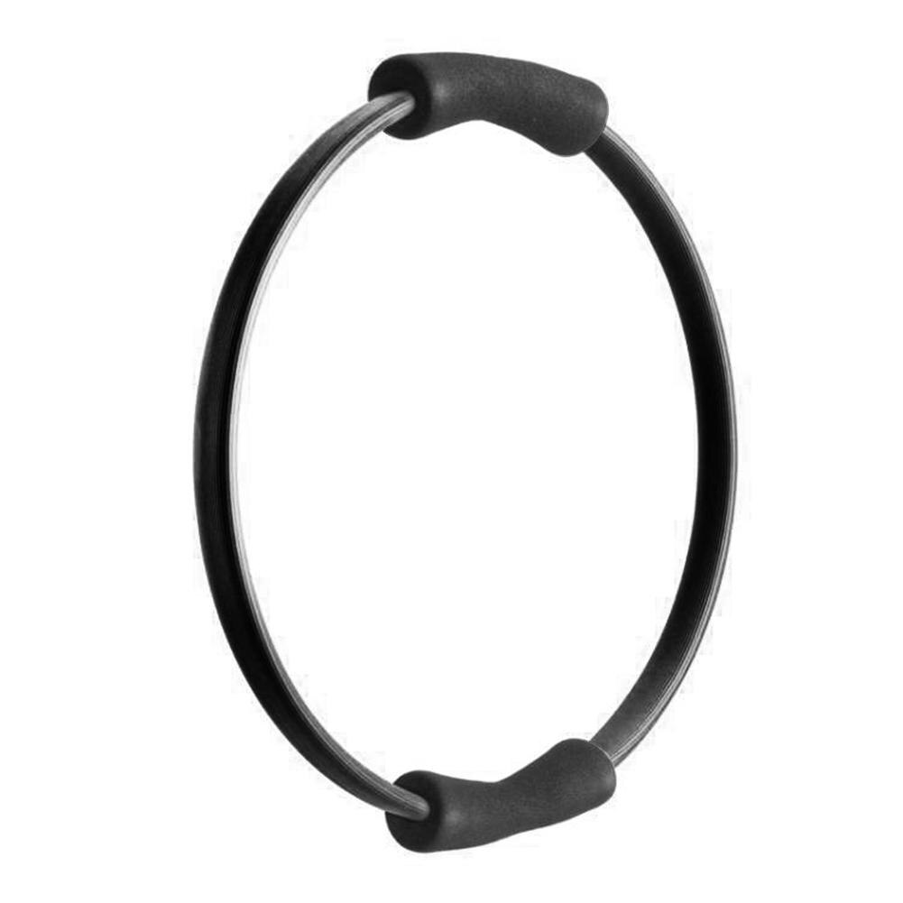 1 st yoga pilates magisk ring body bantning halvmåne handtag motståndsring träningsutrustning