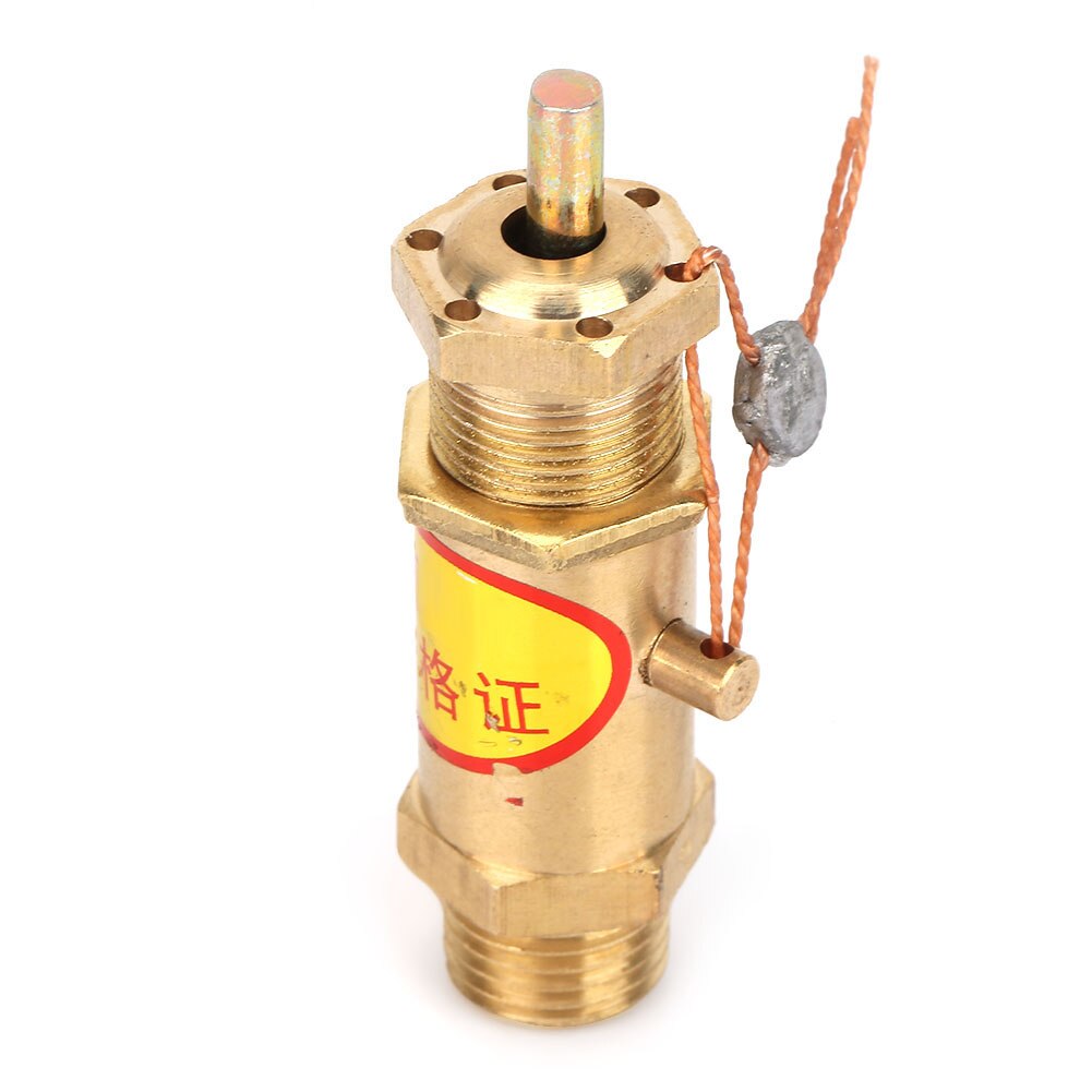 Safety Release Valve G1/4 Air Compressor Safety Release Pressure Valve for Boiler Steam Generator Standard G1/4 thread port
