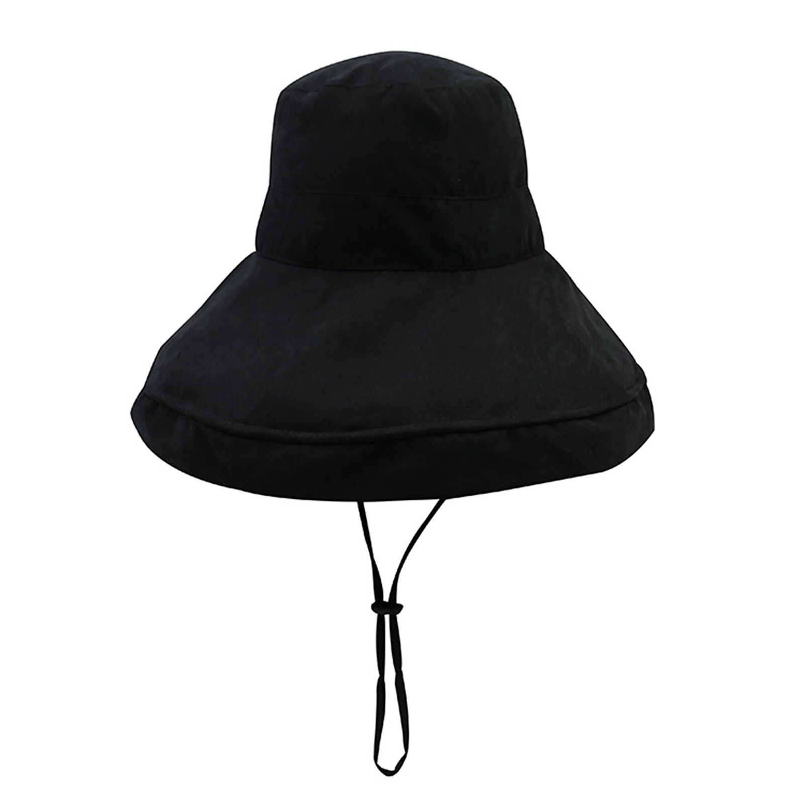 Zomer Zon Hoeden Dames Solid Plain Elegante Brede Rand Hoed Vrouwelijke Ronde Panama Beach Opvouwbare Brede Rand Cap Vrouwen