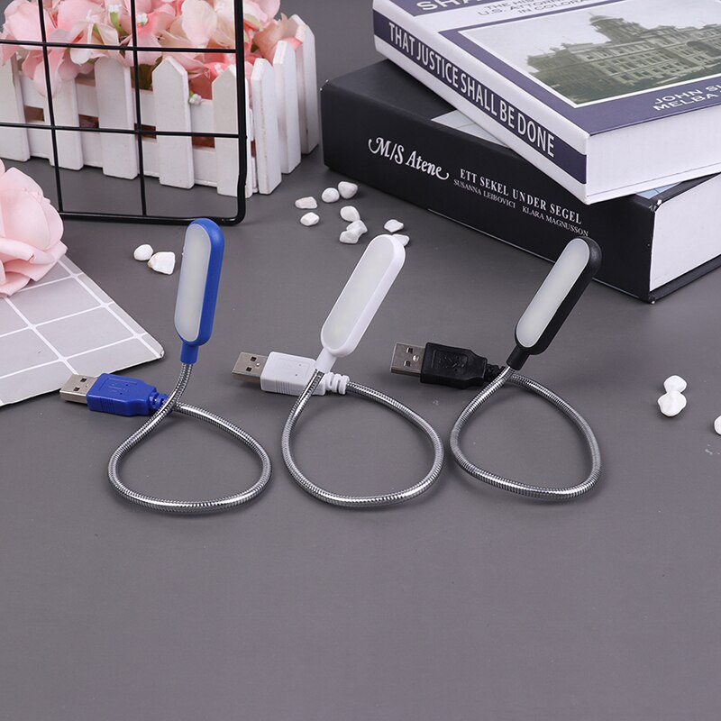 4 Led Leeslamp Usb Led Boek Licht Draagbare Flexibele 4 Led Usb Licht Voor Laptop Notebook Pc Computer Emergency led Verlichting