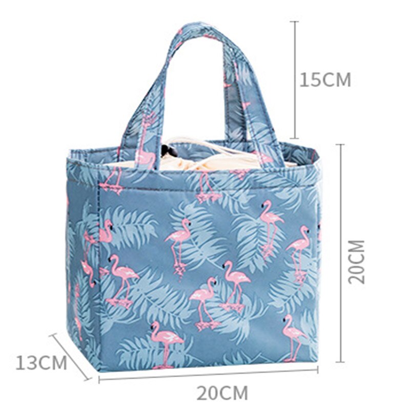 Bolsas térmicas de flamenco para bebé, bolsa Oxford impermeable para lactancia infantil, calentador de leche portátil para pícnic al aire libre, MBG0320