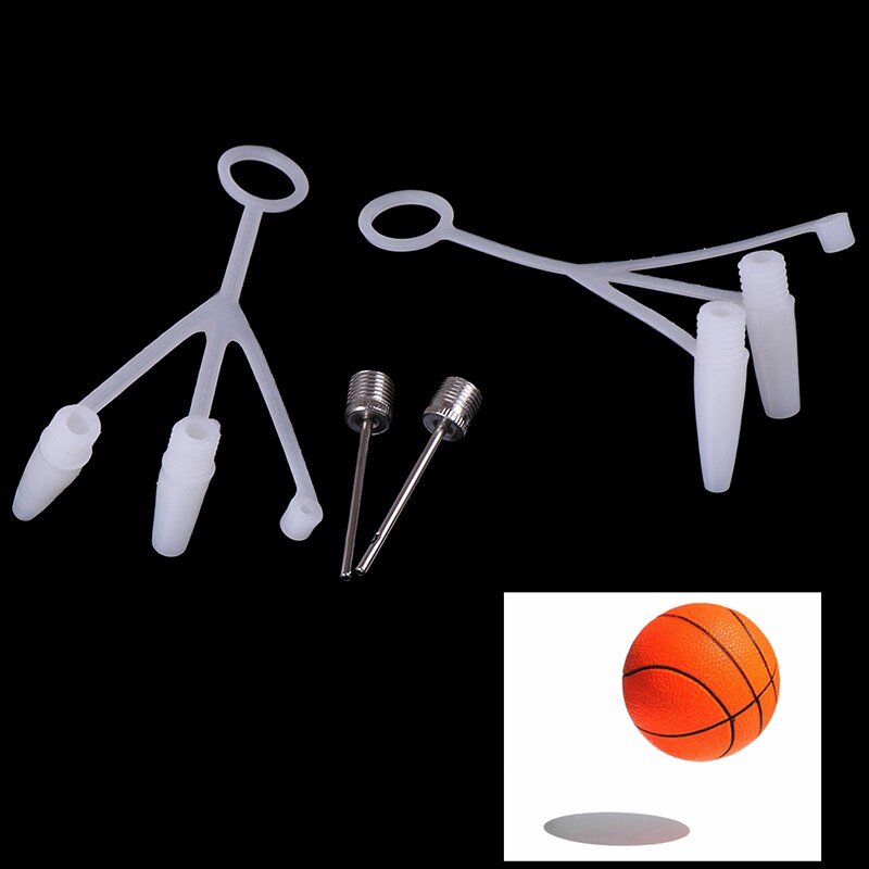 Opblazen Kit Naald Nozzle Adapter Kit Basketbal Bal Inflator Naalden Pomp Naald Voetbal Bike Tire Opblazen Accessoires