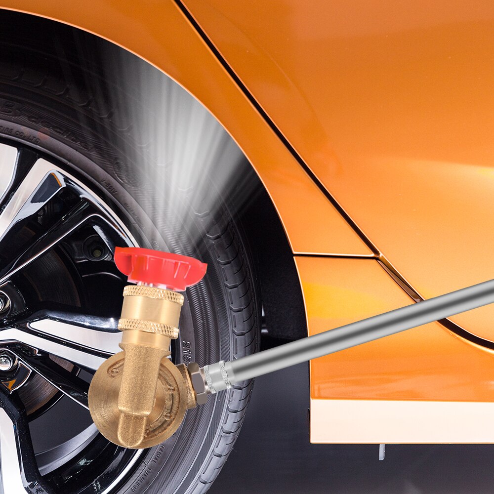 High Pressure Washer Nozzle Rotary Joint Accessories For 240 Degree 4500 PSI Groove Cleaner Rotary Joint