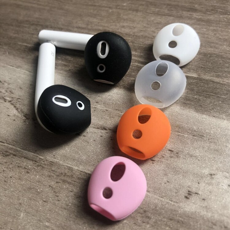 For Apples airpods 2 anti-lost silicone sleeve Bluetooth headset case ultra-thin non-slip ear caps for air pods Accessories