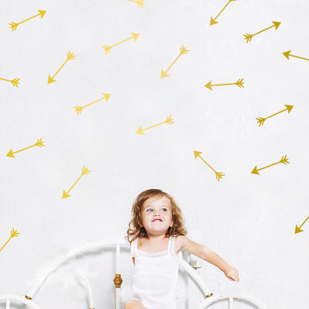 Muurstickers met pijlen, babykamer, kinderkamerdecoratie, muurstickers, woondecoratie, woonkamer, woondecoratie, verwijderbare muurstickers