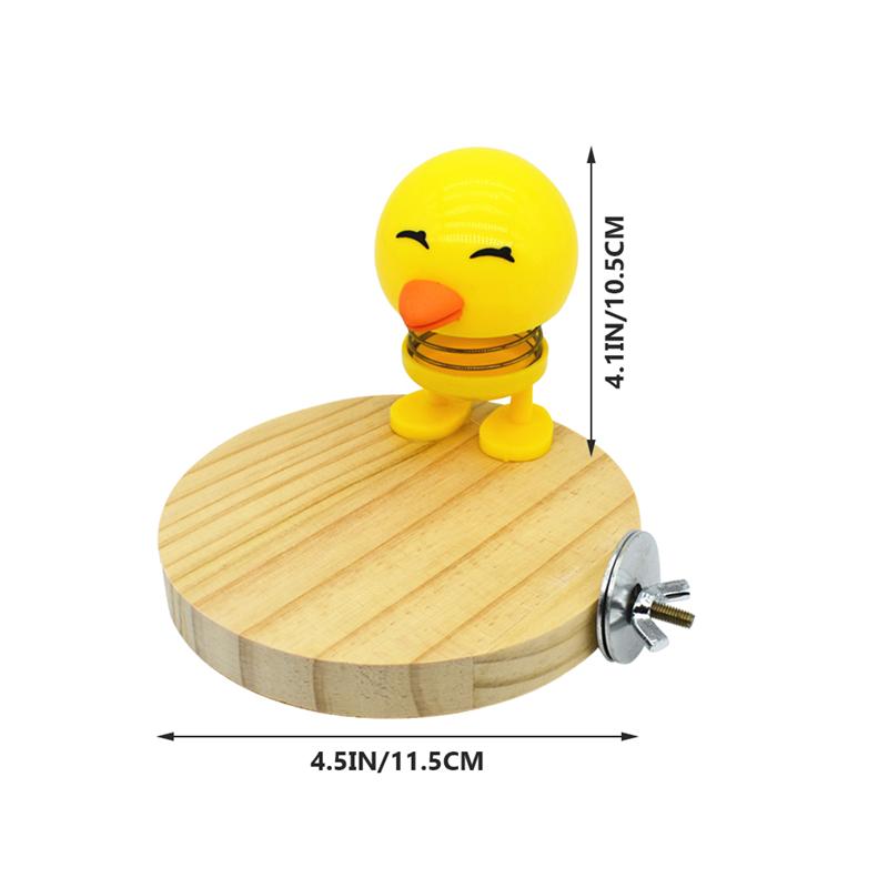 Soporte de madera para pájaros y mascotas, jaula para pájaros, Plataforma para perchas