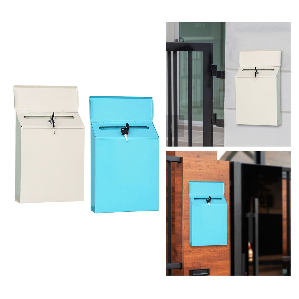 Mailbox Locking Wall Mounted Comment Box Payments Holder