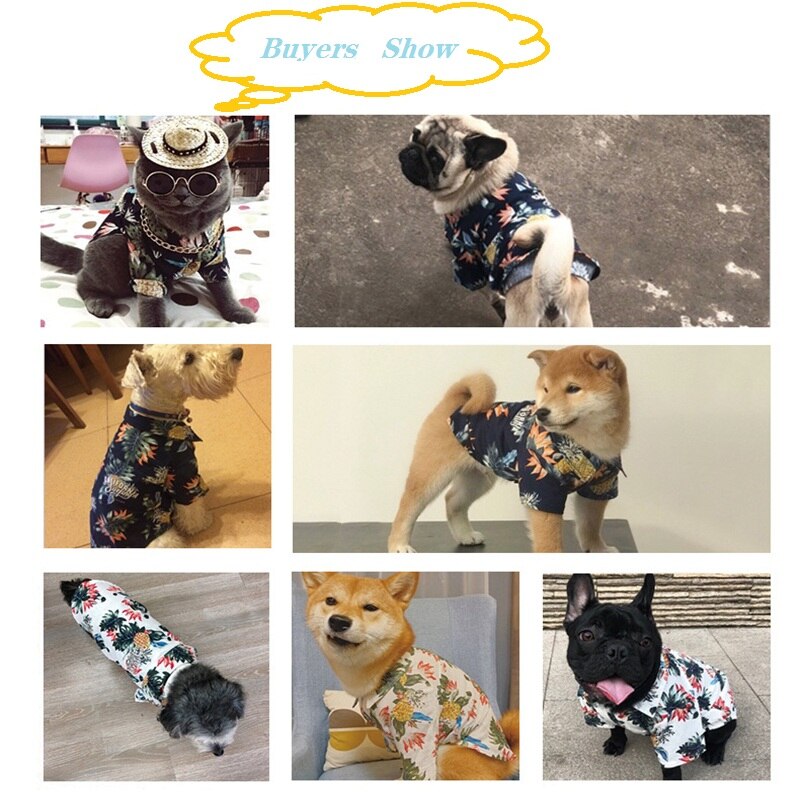 Summer Dog Clothes For Dogs Coat Jackets Dog T-shirt Puppy Pet Overalls For Dogs Costume Cat Spring Clothing Pets #.