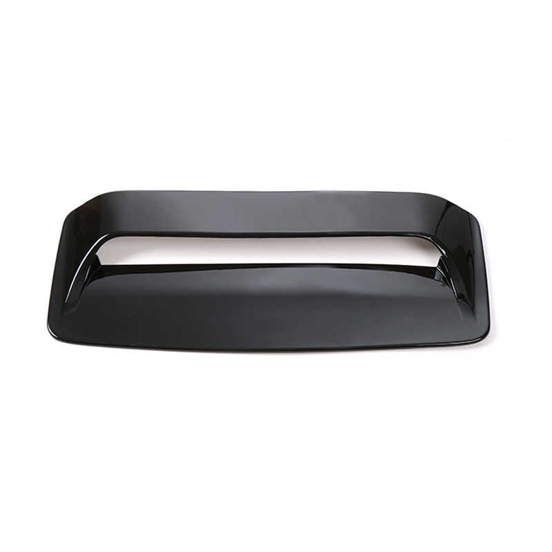 MOPAI voiture style moulures pour Suzuki Jimny 2007 + ABS débit d'air capot d'admission Scoop évent capot couverture décoration voiture accessoires: black