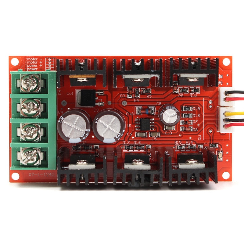 Moteur contrôle de vitesse 12V 24V 48V 2000W | Moteur PWM RC contrôleur de vitesse 12V 24V 48V W MAX offre spéciale