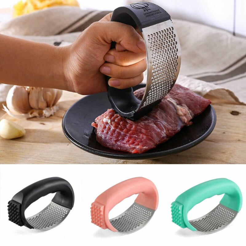 Herramienta para picar el hogar, prensador de ajos de acero inoxidable, triturador exprimidor, utensilios de cocina útiles