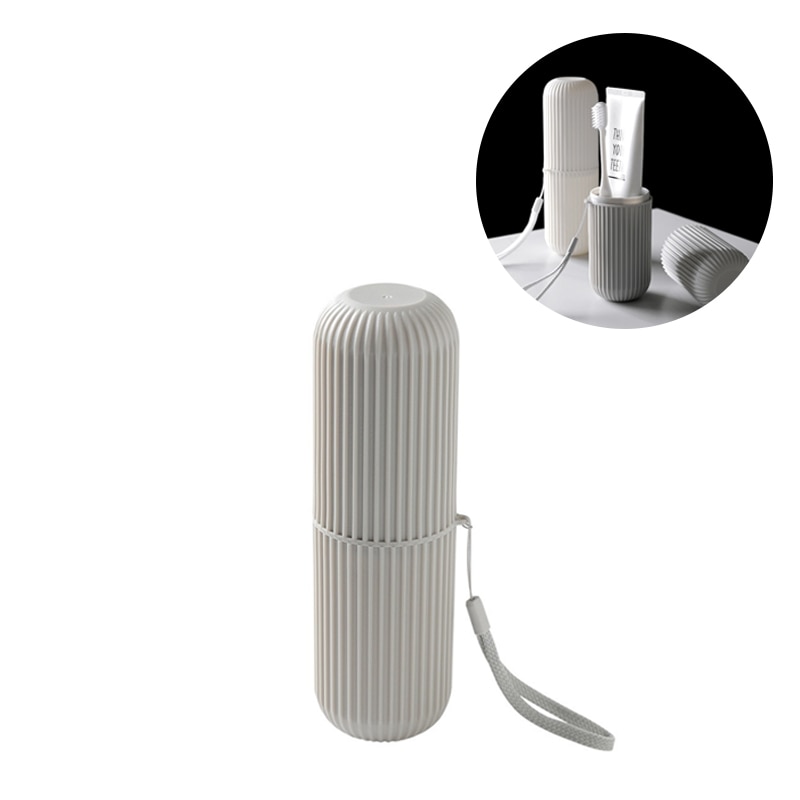 Portable Toothbrush Kits Case Toothpaste Cup Holder Protect Storage Box Travel Organizer Storage Cover For Bathroom Accessories