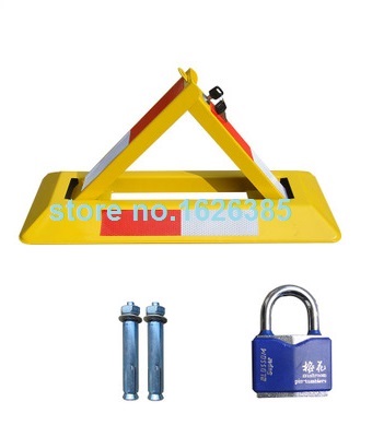 4.8KG Car auto position lock close device parking stop lock built-in lock car steering wheel lock: 2002A14