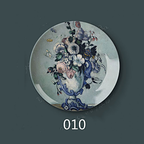 8 "Inch 20.5Cm Diameter Paul Cezanne Schilderen Porselein Decoratieve Thuis Hal Muur Opknoping Plaat Arts Disc: 10