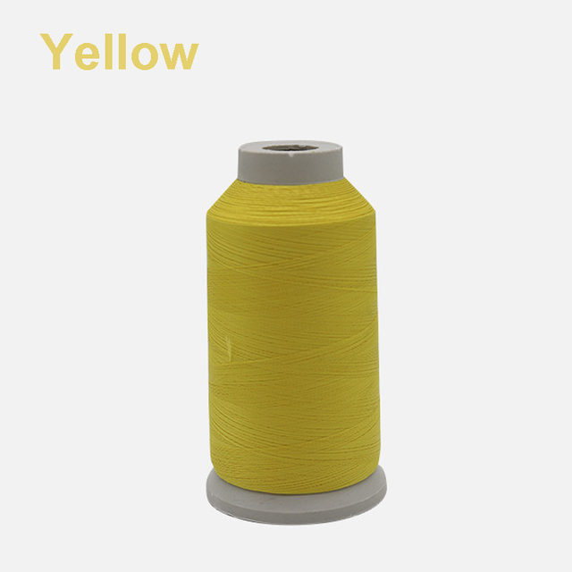 1000 Yard Luminous Thread Roll line Nylon Cross Stitch Embroidery Thread DIY Handmade Night Light String Sewing Accessories: Yellow